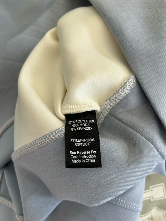 *NWT* AS Revival by Altar’d State Zen Blue Colorblock Supersoft Hoodie, Medium - Picture 12 of 13